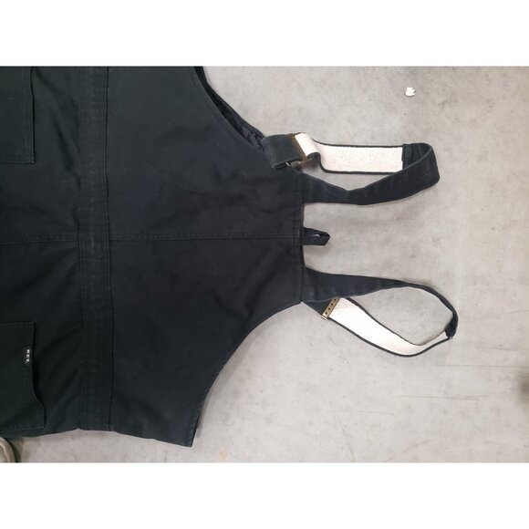 Key Apparel Outawear Insulated Duck Bib Overalls Black XL Regular Style 278.01 - Picture 15 of 16